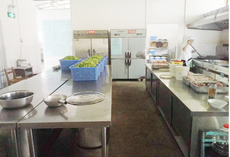 青白江人和学校食堂麻豆91精品91久久久设备现场使用图片