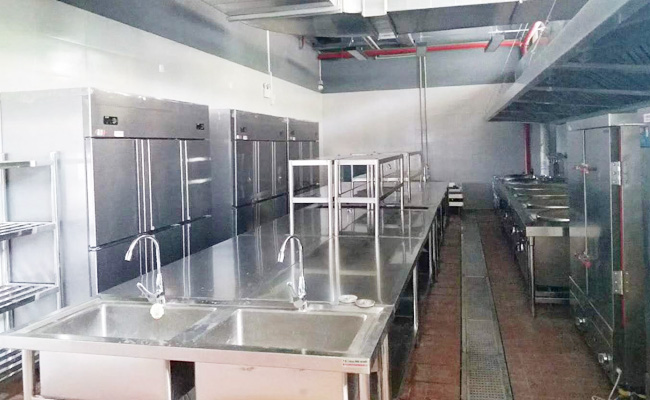 贵州遵义外国语学校食堂麻豆91精品91久久久设备项目1
