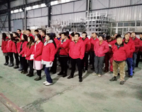 麻豆下载网站麻豆91精品91久久久设备公司2018年1月全体员工会召开，2017年公司成绩喜人