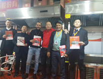 四川麻豆下载网站麻豆91精品91久久久设备公司广州25届麻豆91精品91久久久设备展获得圆满成功，第九代麻豆91精品91久久久油烟净化一体机现场获得不少订单!
